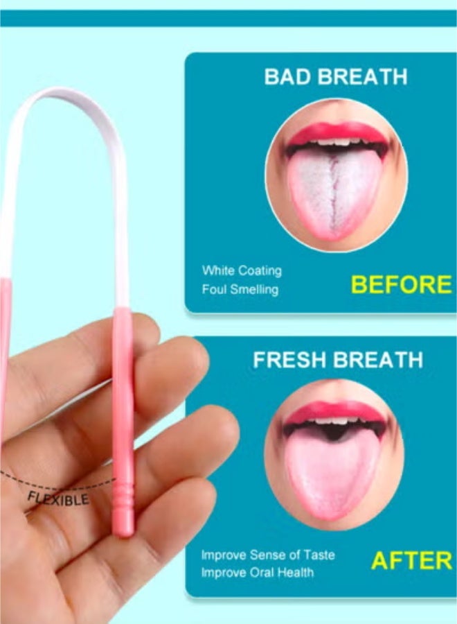 DeHuCg Tongue Toothbrush Dental Oral Hygiene - Image 4